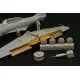 Brengun BRL144166 1/144 SBD-3 Dauntless Exterior PE and resin set for Brengun