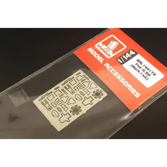 Brengun BRL144173 1/144 Fiat G.50 (Mark I kit) PE set for Mark I kit