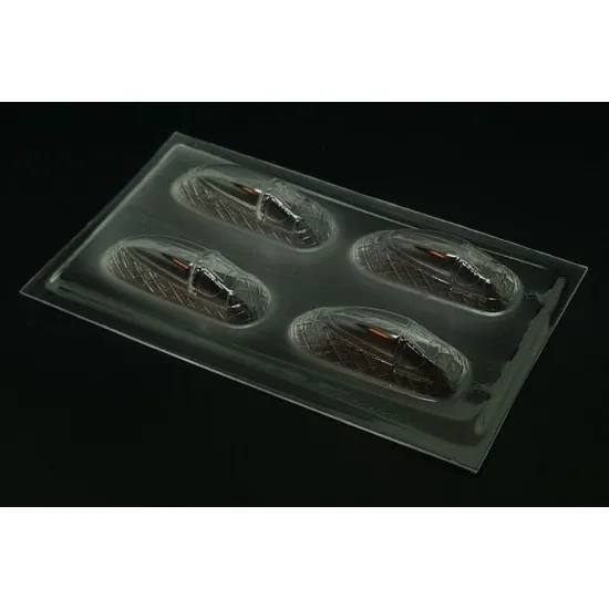 Brengun BRL144177 1/144 North American P-51D Mustang vacu canopy Platz/Eduard