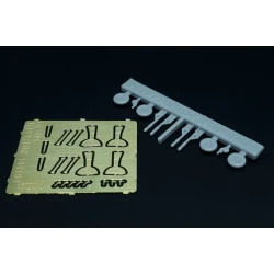Brengun BRL144181 1/144 Messerschmitt Bf-109 A-E PE/resin set for Armory 2pcs