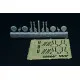 Brengun BRL144181 1/144 Messerschmitt Bf-109 A-E PE/resin set for Armory 2pcs