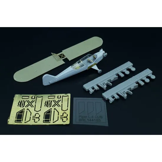 Brengun BRL144185 1/144 Piper L4 CUB / Grasshooper PE/resin set for MARK I 2pcs