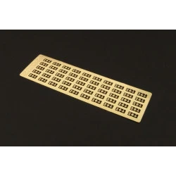 Brengun BRL32006 1/32 Cowling fasteners WWI (50pcs) PE set for WW1 aircraft