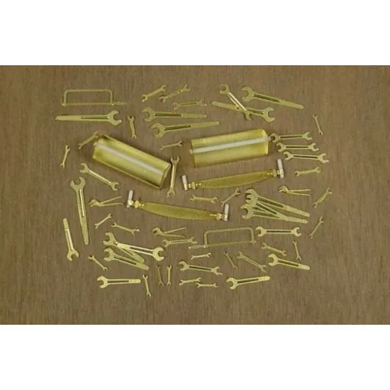 Brengun BRL32010 1/32 Tools set - hammer etc PE set of handcraft tools