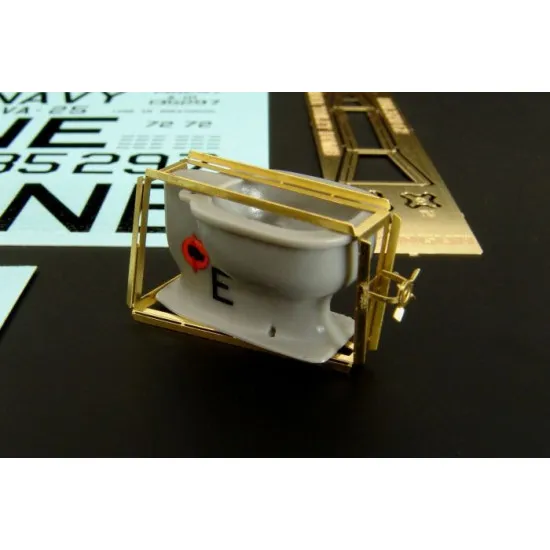 Brengun BRL32012 1/32 Toilet bomb for Skyraider PE-resin conversion set