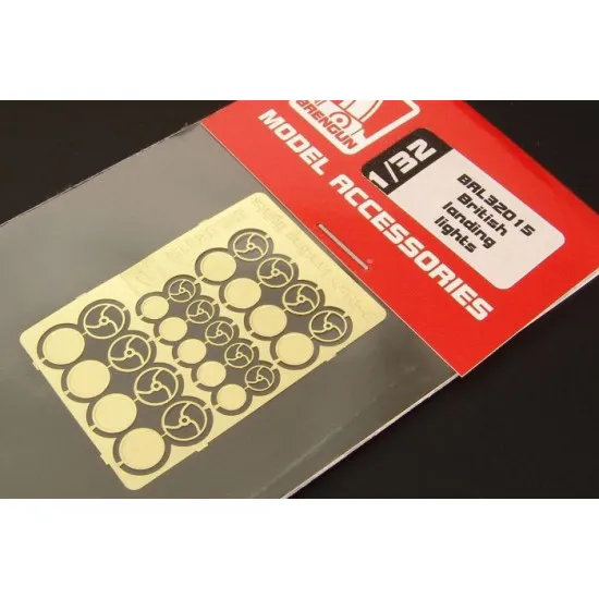 Brengun BRL32015 1/32 British landing lights PE set of landidng lights