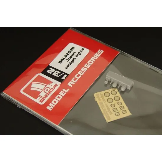 Brengun BRL32028 1/32 Japan cockpit lights resin-PE universal set interior