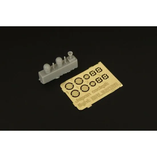 Brengun BRL32028 1/32 Japan cockpit lights resin-PE universal set interior