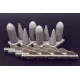 Brengun BRL32036 1/32 US bomb 500-lb AN-M64A1 resin set of US bombs (4pcs)