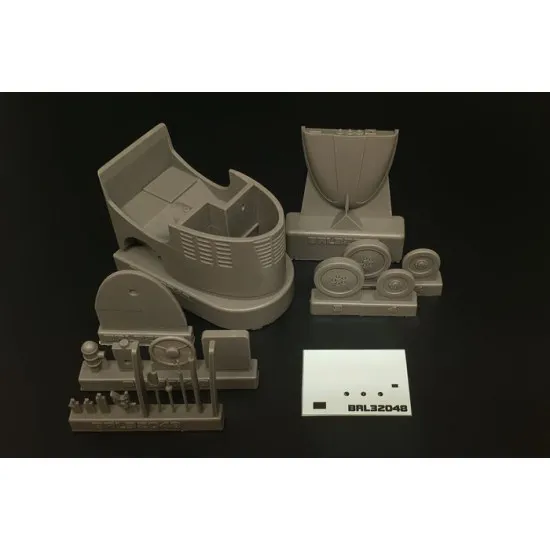 Brengun Brl32048 1/32 Uk Flight Deck Tractor Clarkat Type B Resin Kit 1942-1950