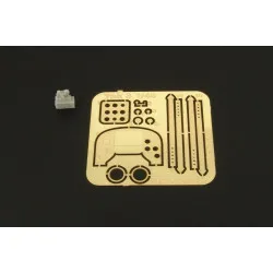 Brengun BRL48012 1/48 Yak 3 interior PE-resin accessories for Eduard kit