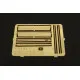 Brengun BRL48014 1/48 P-40 M,N canopy rails PE accessories for Eduard-MAUVE kit