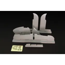 Brengun BRL48017 1/48 Beaufighter Mk IV -X control surfaces PE-resin Tamiya