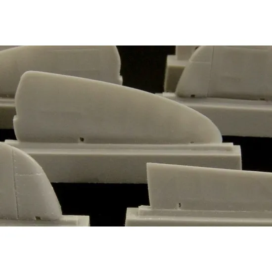 Brengun BRL48027 1/48 MiG 3 control surfaces Resin-PE accessories for ICM