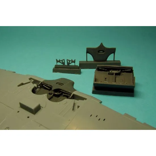 Brengun BRL48029 1/48 Hurricane Mk I wheel bay Resin accessories Hasegawa kit