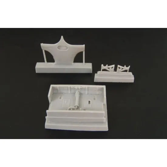 Brengun BRL48032 1/48 Hurricane Mk II,IV wheel bay Resin accessories Hasegawa