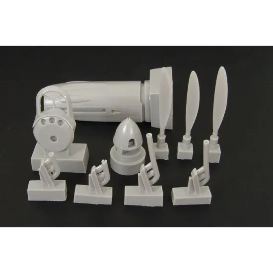 Brengun BRL48033 1/48 P-40E Klimov engine conversion conversion set for Hasegawa