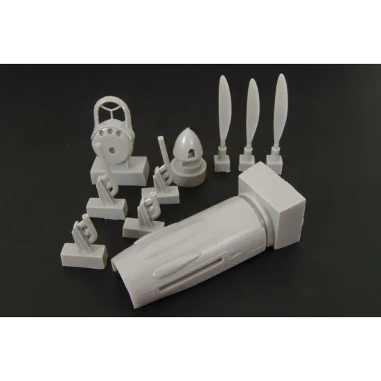 Brengun BRL48033 1/48 P-40E Klimov engine conversion conversion set for Hasegawa