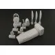 Brengun BRL48033 1/48 P-40E Klimov engine conversion conversion set for Hasegawa