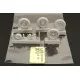 Brengun BRL48037 1/48 Wheels for Fw190 EARLY -LATE resin accessories