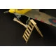 Brengun BRL48046 1/48 British wheel chock ladder resin accessories RAF aircraft