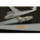 Brengun BRL48052 1/48 Let L-13 Blanik glider PE parts for Azmodel-Modela kit