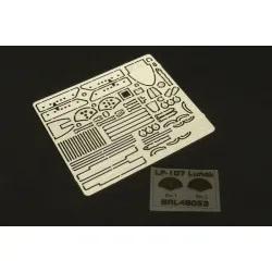 Brengun BRL48053 1/48 LF-107 Lunak glider PE parts for Azmodel-Modela kit