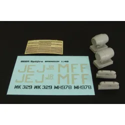 Brengun BRL48054 1/48 Beer Spitfire Mk IX PE-resin parts for all Spitfire Mk.IX
