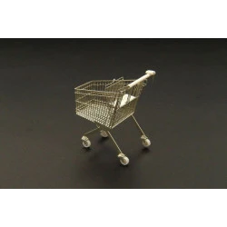 Brengun BRL48058 1/48 Shopping cart PE kit of modern shopping cart