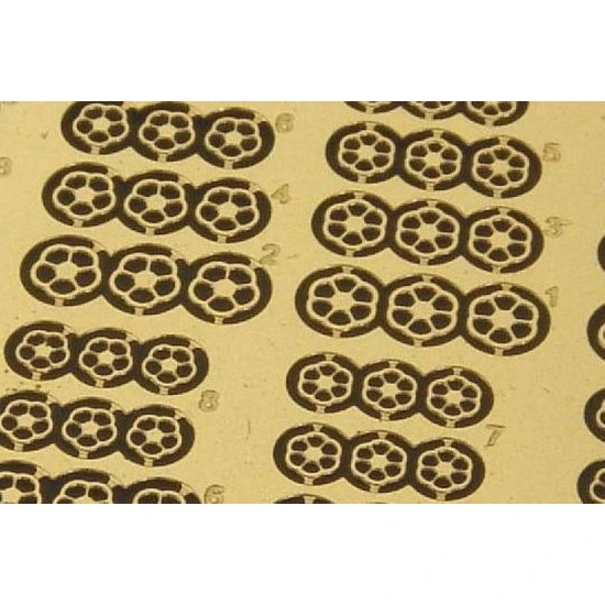 Brengun BRL48066 1/48 Valve hand wheels PE valve hand wheels