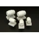 Brengun BRL48067 1/48 Wooden barrels resin set of wooden barrels