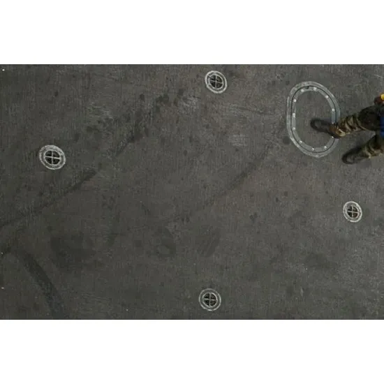 Brengun BRL48073 1/48 Tie down points (cross type) US aircraft carrier PE set