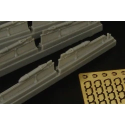 Brengun BRL48088 1/48 RS82 rockets resin set of soviet airborn rockets