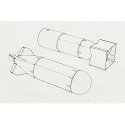 Brengun BRL48107 1/48 Mk24 Mine Fido“ torpedo resin set of U.S. torpedo