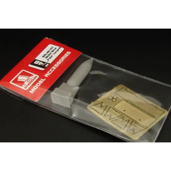 Brengun BRL48107 1/48 Mk24 Mine Fido“ torpedo resin set of U.S. torpedo