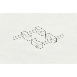 Brengun BRL48108 1/48 WWII U S Navy Wheel chocks resin set of wheel chocks