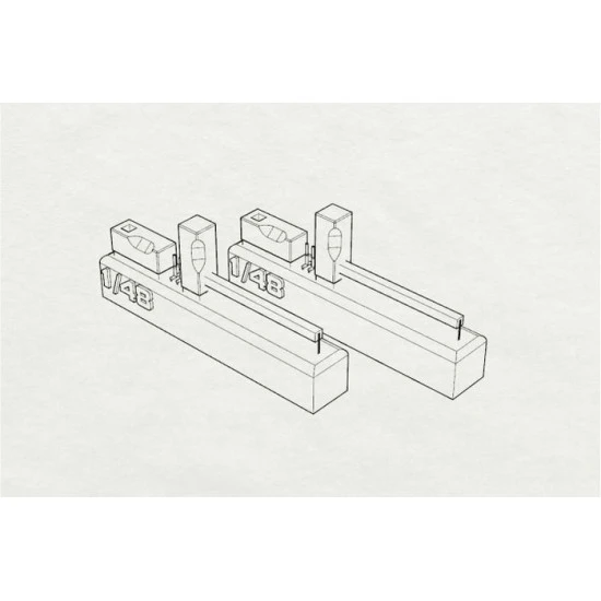 Brengun BRL48108 1/48 WWII U S Navy Wheel chocks resin set of wheel chocks