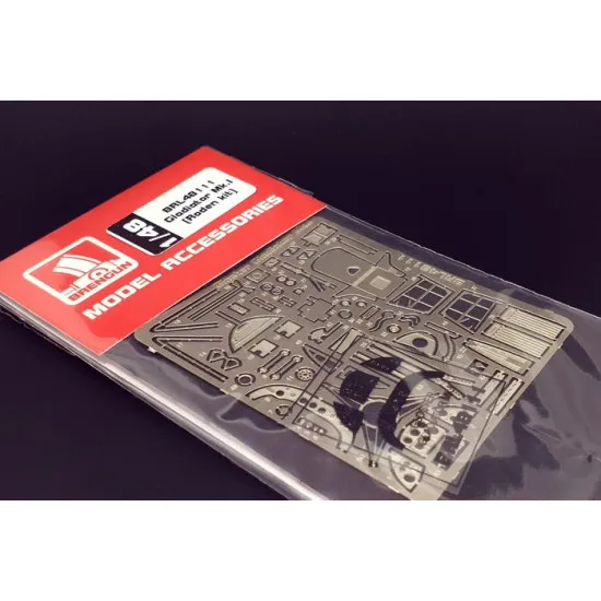 Brengun BRL48111 1/48 Gladiator Mk I (Roden kit) PE accessories for Roden kit