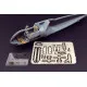 Brengun BRL48119 1/48 Me P1103 rocket fighter PE accessories for Brengun kit