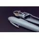 Brengun BRL48119 1/48 Me P1103 rocket fighter PE accessories for Brengun kit