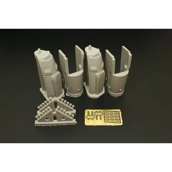 Brengun BRL48124 1/48 DH98 Mosquito two stage merlin resin set for Tamiya kit