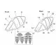 Brengun BRL48130 1/48 Ohka MXY7-K1 KAI two seats canopy mask for Brengun kit