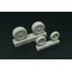 Brengun BRL48135 1/48 F/A-18 Wheels resin set of wheels