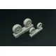 Brengun BRL48135 1/48 F/A-18 Wheels resin set of wheels