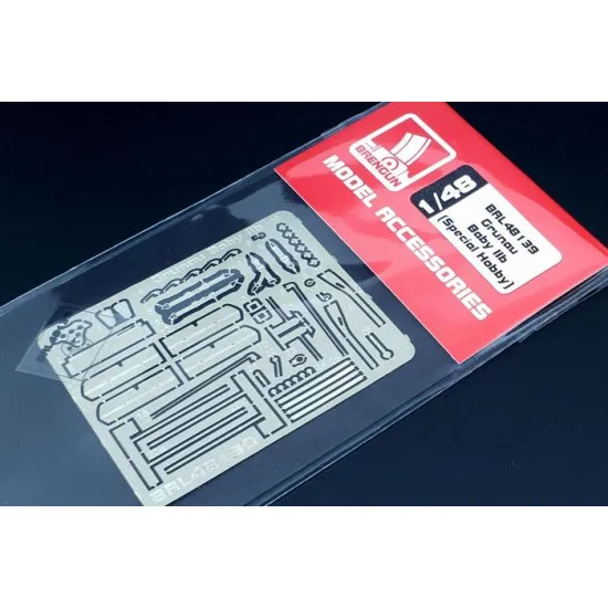 Brengun BRL48139 1/48 Grunau Baby IIb PE set for Special Hobby kit