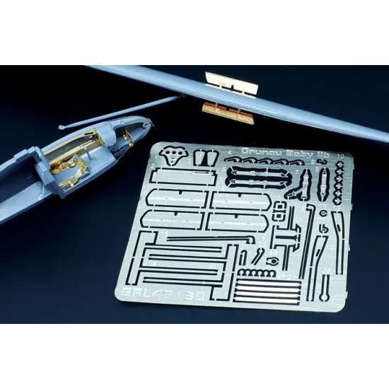 Brengun BRL48139 1/48 Grunau Baby IIb PE set for Special Hobby kit