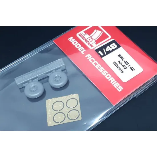 Brengun BRL48142 1/48 Ki-43 Wheels Resin wheels