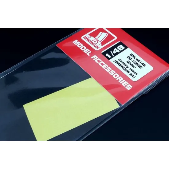 Brengun BRL48146 1/48 DG-1000S Glider Canopy masks for Brengun kit