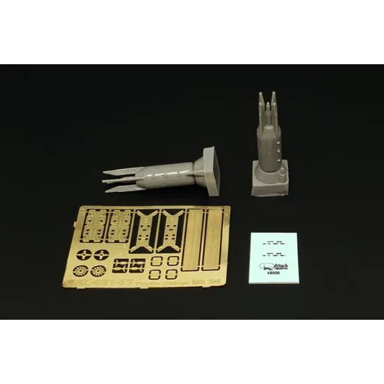 Brengun BRL48147 1/48 Mk54 depth charge (2pcs) Resin set of modern US