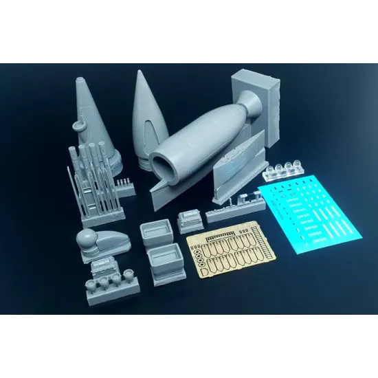 Brengun BRL48150 1/48 KC-130J Harvest Hawk Resin conversion set for US Hercules